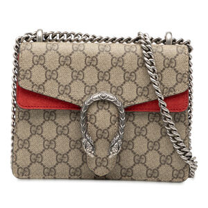 Pre-Loved Gucci Small GG Supreme Dionysus Crossbody